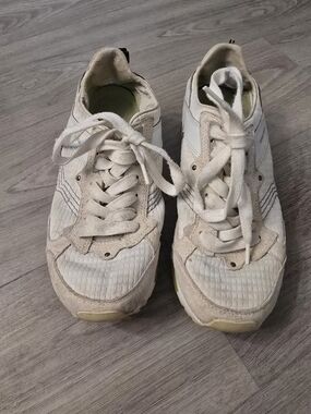 Diesel White Lace-Up Women’s Sneakers